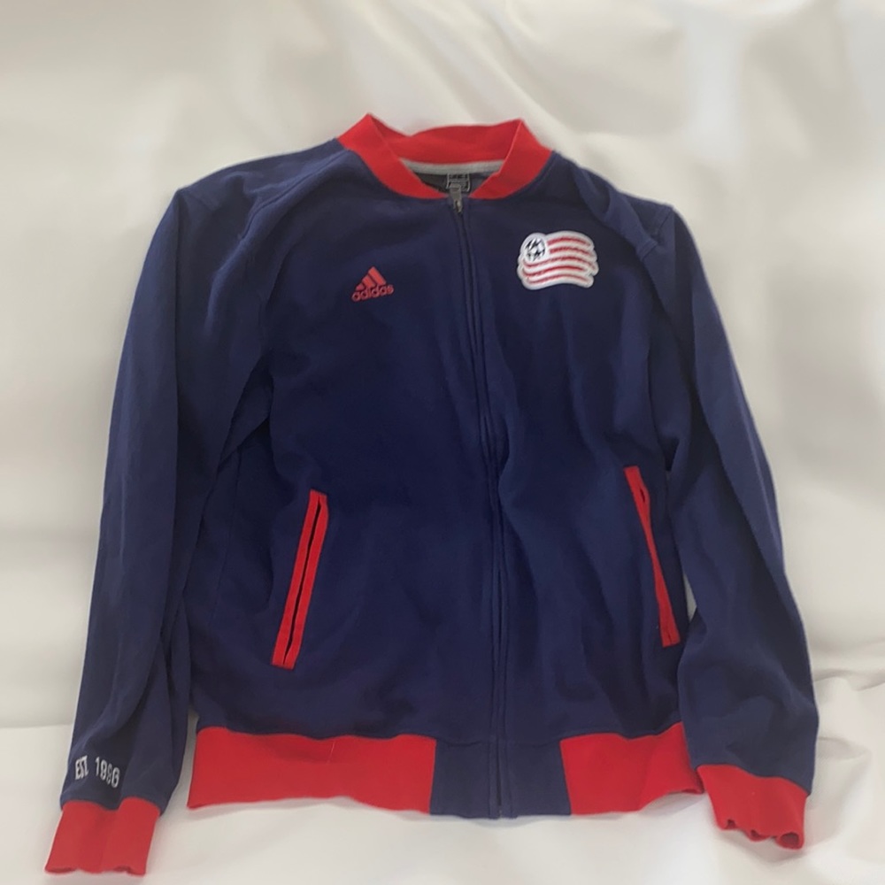 Revolution soccer zip up sweatshirt